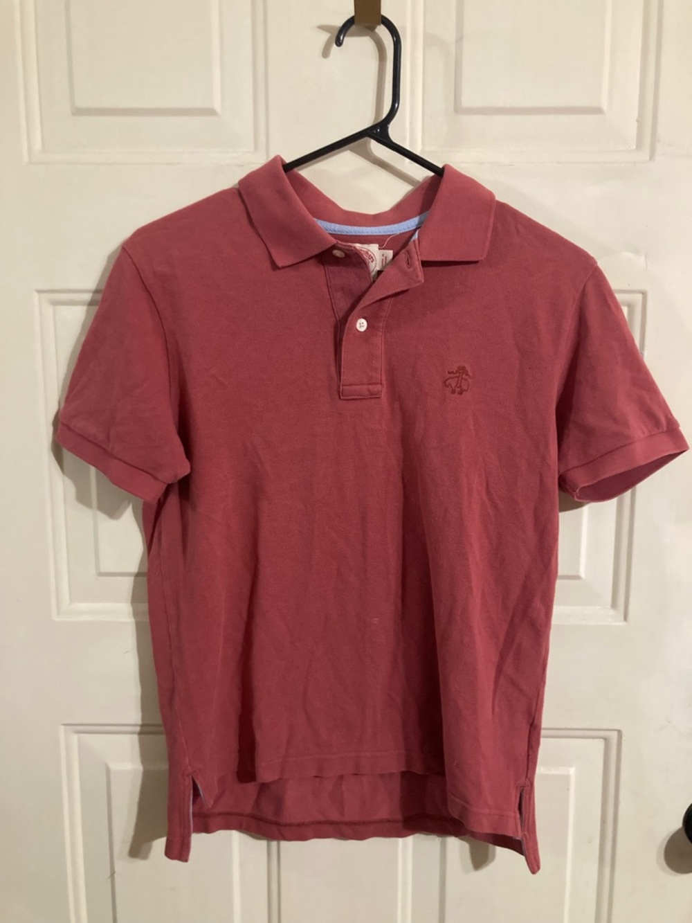 Brooks Brothers Men's Rose Pink Polo Shirt